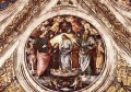 Cristo entre el Bautista y el Satán disfrazado de anciano 15078 religión Pietro Perugino